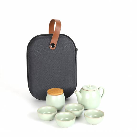 Portable Travel Tea Set - Ru Kiln