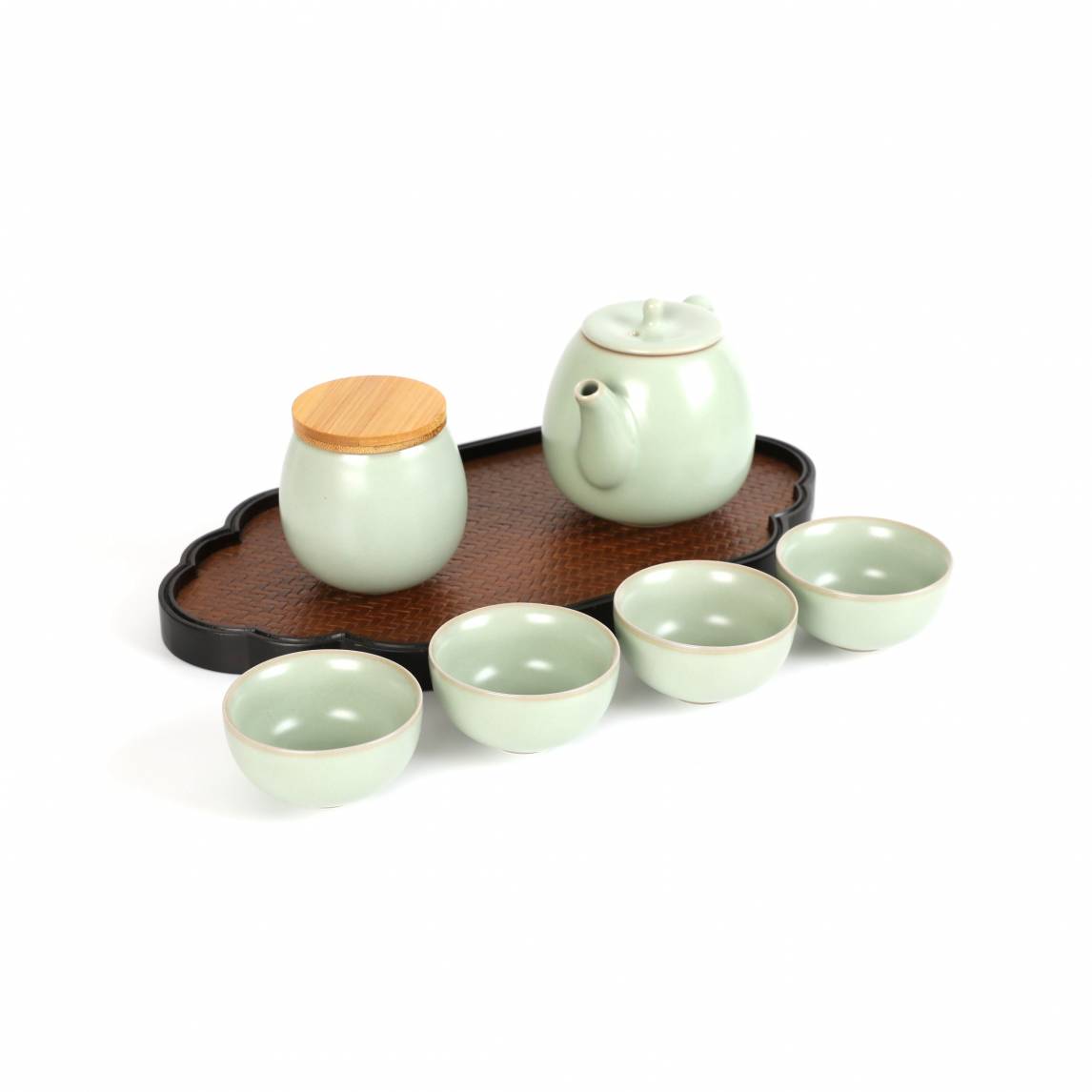 Portable Travel Tea Set - Ru Kiln